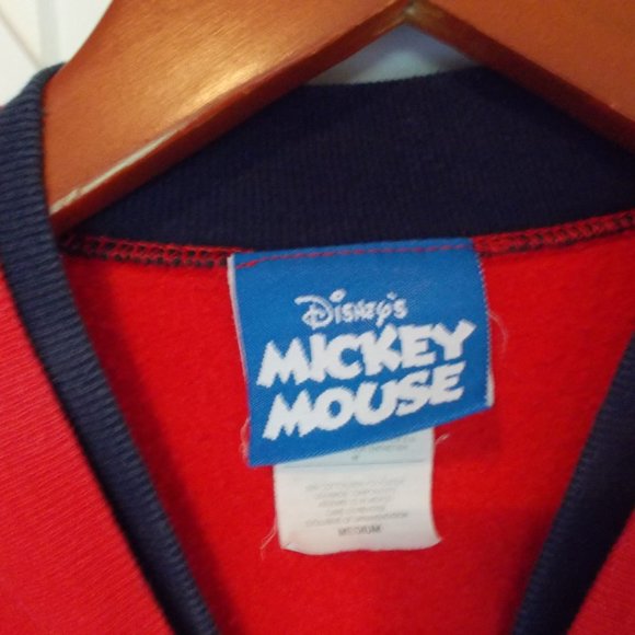 VTG Disney Embroidered Mickey Mouse Sweatshirt Americana - Picture 6 of 6